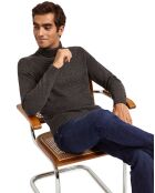 Pull col roulé Kobo anthracite