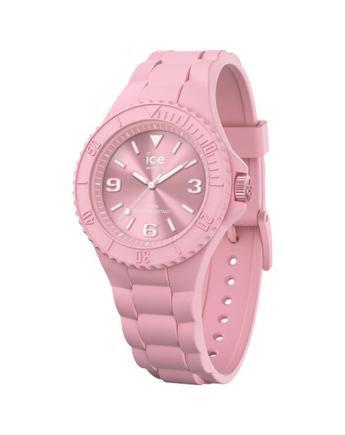 Montre Femme en Silicone Ice Generation Ballerina Small 3H rose