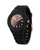 Montre Femme en Silicone Ice Generation Sunset Medium 3H noire