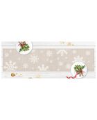 Chemin de table Flocons de neige - 30x150 cm