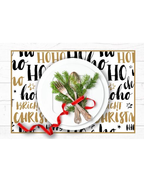 4 Sets Ho ho ho ! - 30x45 cm