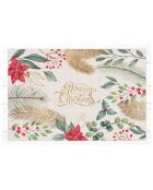 4 Sets de table Fleurs de Noël - 30x45 cm