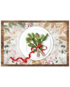 4 Sets de table Noël magique 1 - 30x45 cm