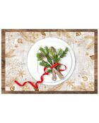 4 Sets de table Noël magique 2 - 30x45 cm