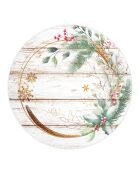 4 Sets de table Bois circulaires - D.40 cm