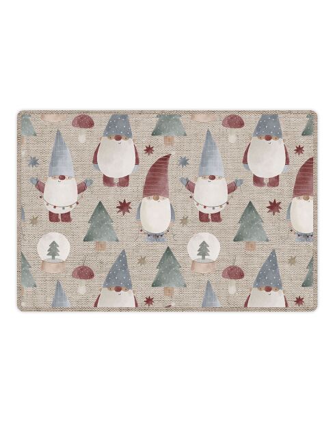 4 Sets de table Gnomes - 30x45 cm