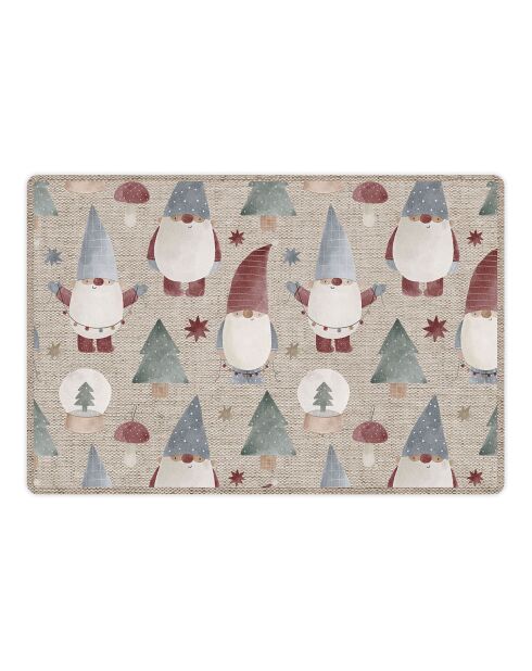4 Sets de table Gnomes - 30x45 cm