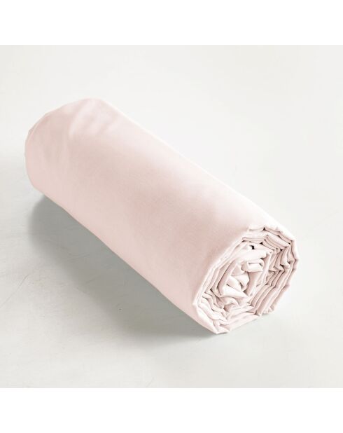 Drap housse Ambre rose clair
