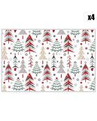 4 Sets Qu'il neige ! - 30x45 cm