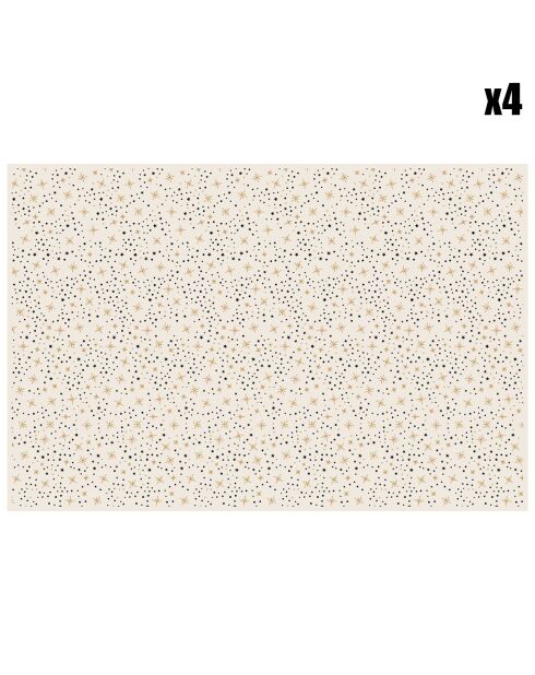 4 Sets Joyeux univers ! - 30x45 cm