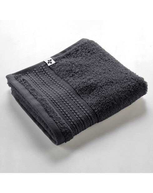 Serviette invité Garance anthracite
