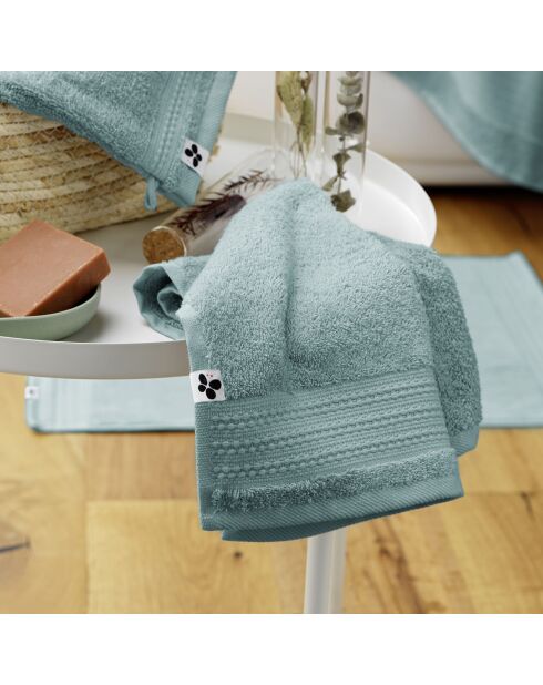 Serviette invité Garance bleue