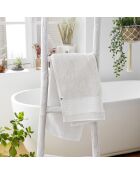 Serviette de toilette Garance blanche