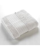 Serviette de toilette Garance blanche