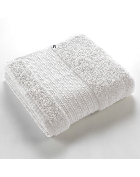 Serviette de toilette Garance blanche