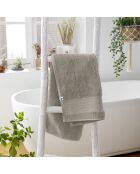 Serviette de toilette Garance taupe