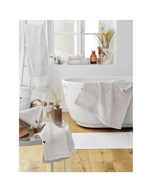 Drap de bain Garance blanc