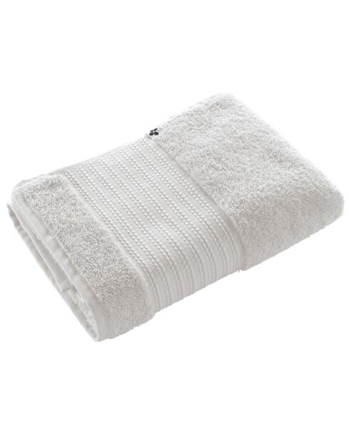 Drap de douche Garance Chantilly blanc