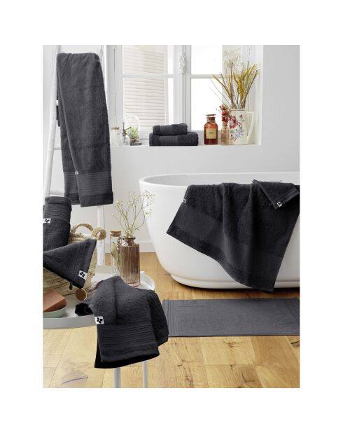 Drap de douche Garance Orage anthracite