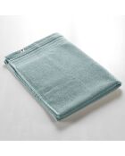 Alfombra de baño azul Garance