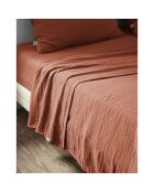 Drap plat Gaïa orange