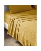 Drap plat Gaïa jaune
