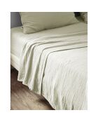 Drap plat Gaïa vert clair