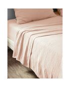 Drap plat Gaïa rose clair