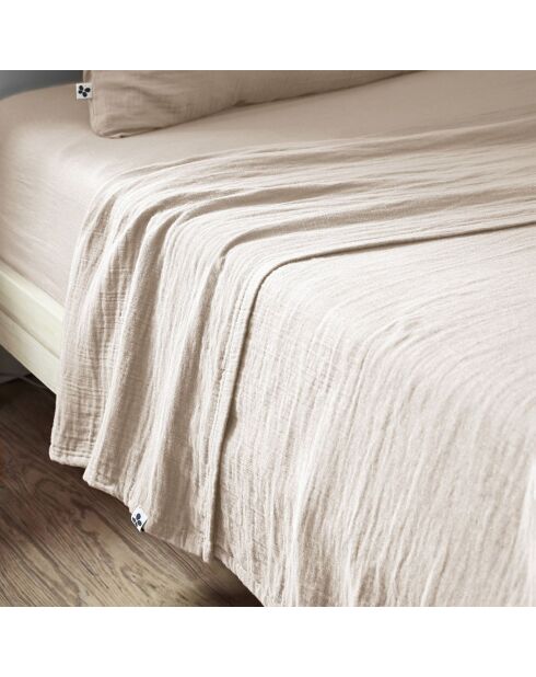 Drap plat Gaïa naturel