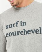 Sweat Surf in Courchevel gris foncé