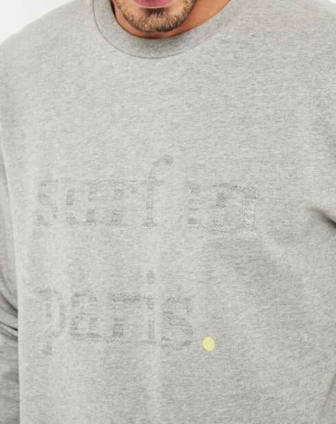 Sudadera Carlito gris claro