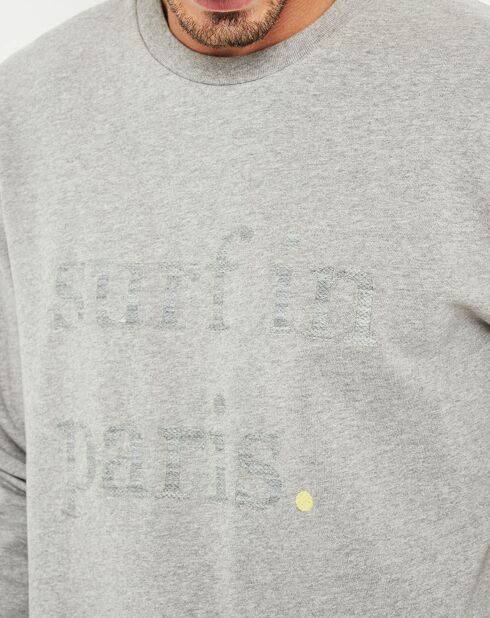 Sweat Carlito gris clair