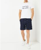 Short Chortette bleu marine