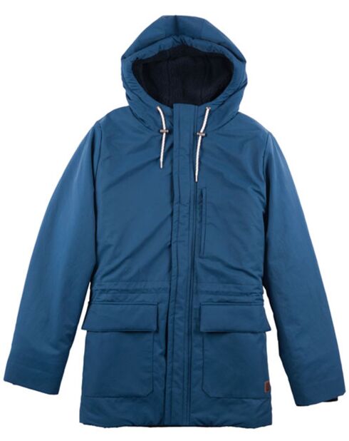 Parka matelassée Fredo bleue