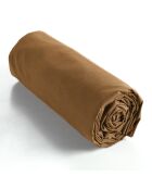 Drap housse Ambre marron
