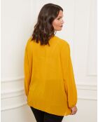 Top Olivia jaune safran