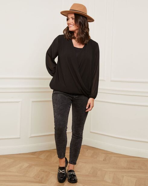 Top Olivia noir