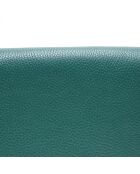Sac bandoulière en Cuir vert - 20x25.5x14 cm