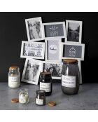 Bougie parfumée fleur de coton et bois de santal - 110h