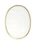 3 Miroirs assortis contour doré - 25x34 cm