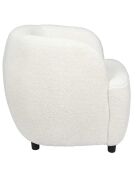 Fauteuil Kim blanc - 77x74x69 cm