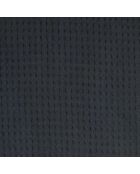 Jeté de canapé gaufré gris anthracite - 160x130 cm