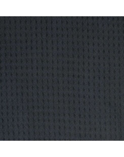 Jeté de canapé gaufré gris anthracite - 160x130 cm