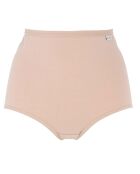 Culotte taille haute Anna beige