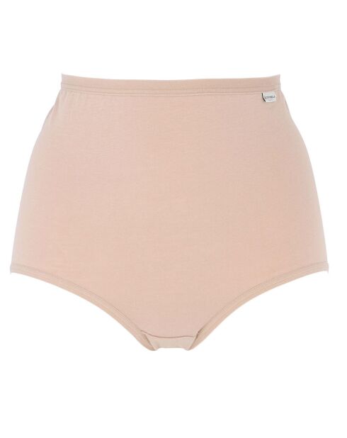 Culotte taille haute Anna beige