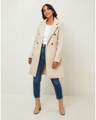 Manteau Cally écru