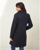 Manteau Inès marine