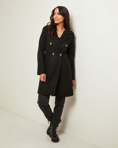 Manteau Inès noir