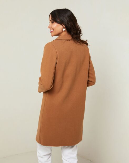 Manteau Lion camel