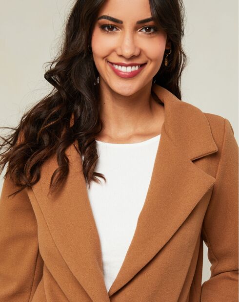 Manteau Josy camel